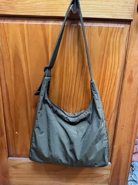 Baggu Nylon Shoulder Bag - Seaweed